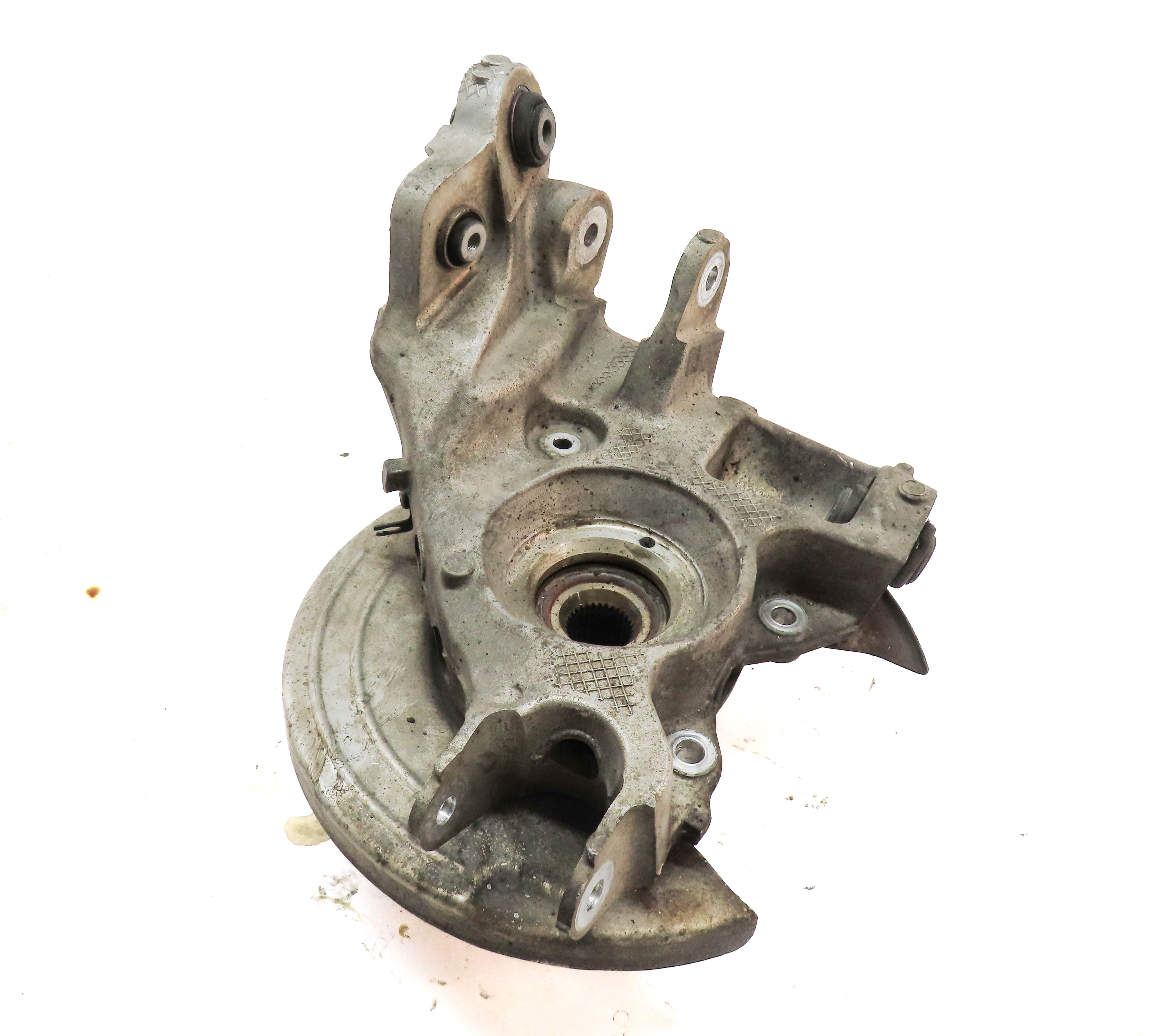 2015-2019 LAND ROVER DISCOVERY SPORT (L550) LEFT DRIVER REAR SPINDLE KNUCKLE HUB — exact item pictured